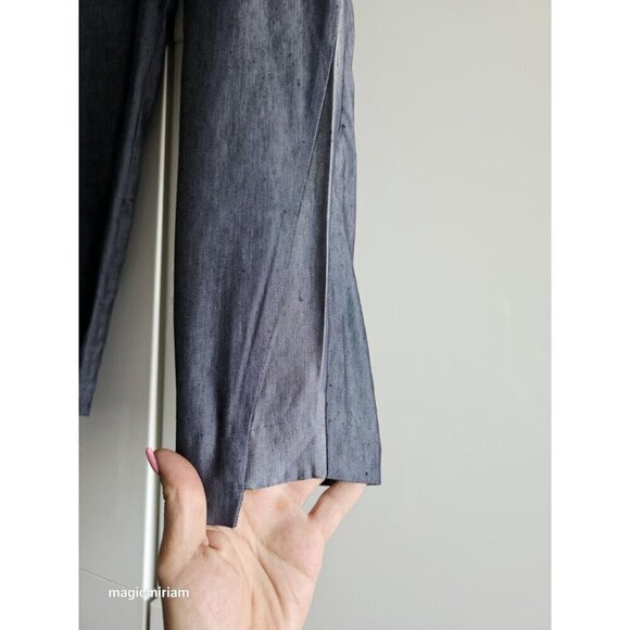 BNWT Ted Baker London Side Panel Linen Trousers - Picture 9 of 16